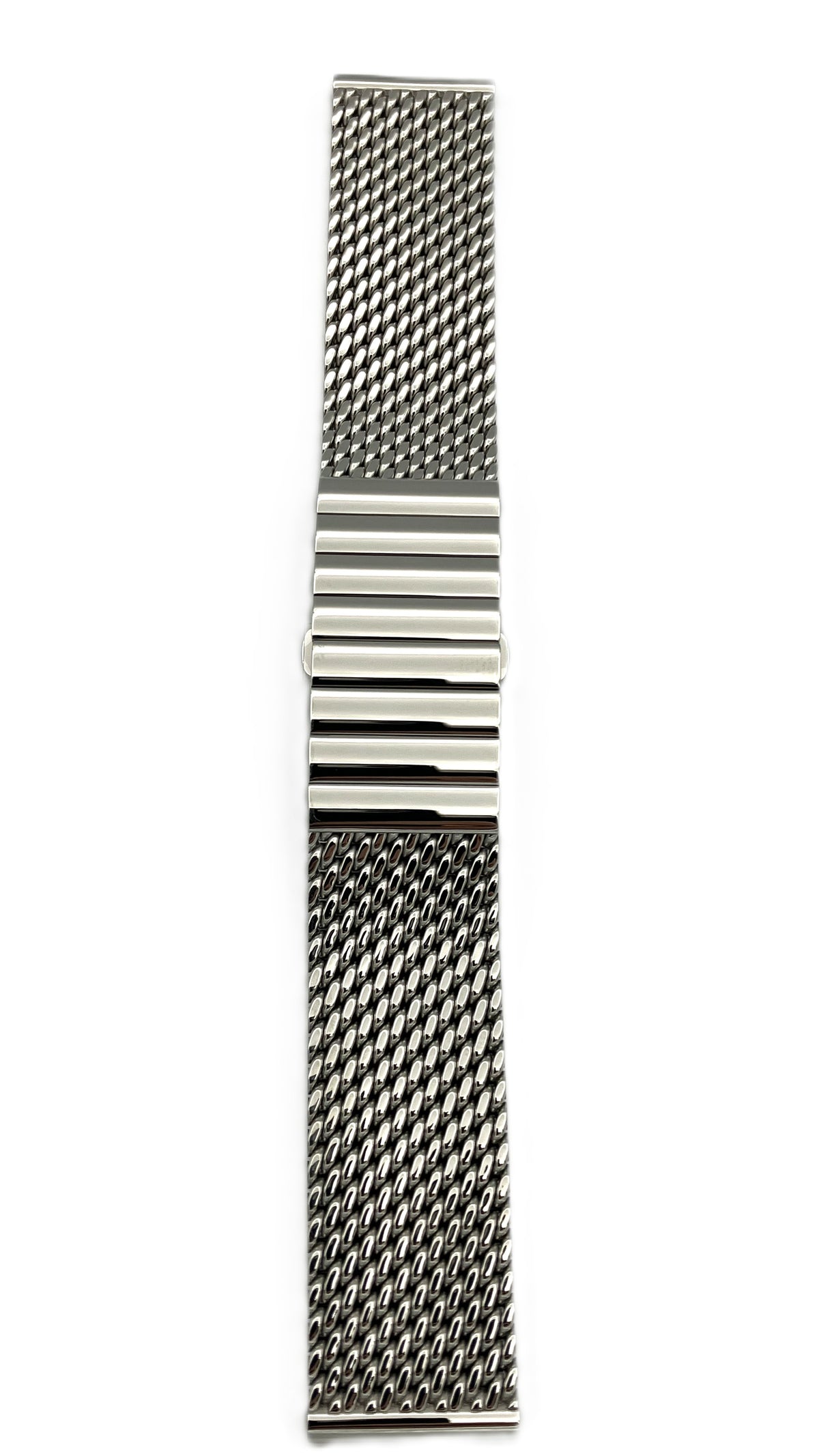 Mesh bracelet polished 20mm x 150mm - STAIB