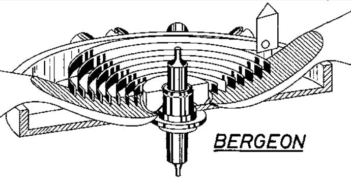 Levers for hairspring collets Bergeon 5430