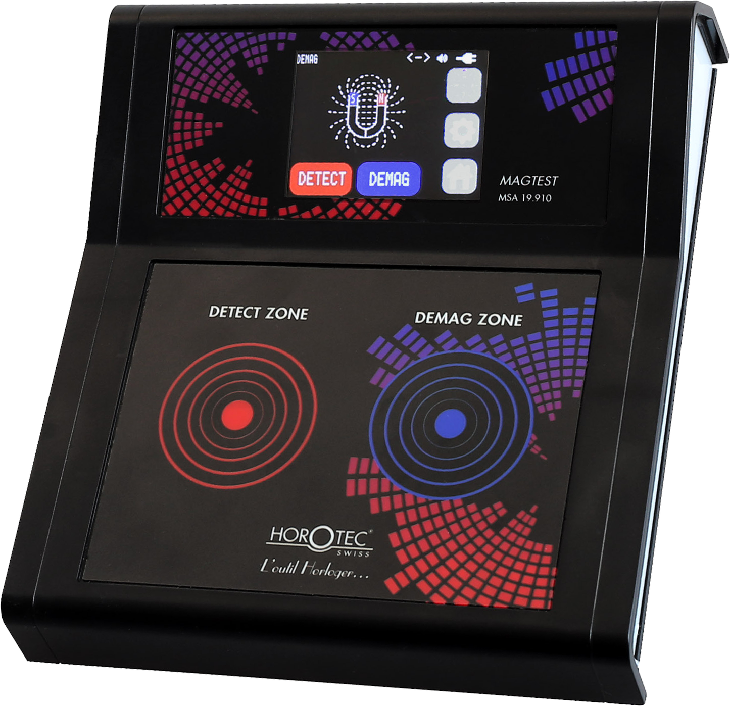 MAGTEST magneettisuuden tunnistaja ja poistaja MSA19.910