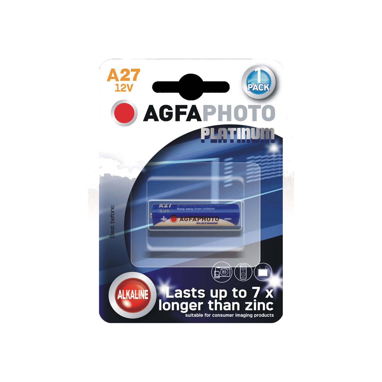 AgfaPhoto LR A27 12V paristo