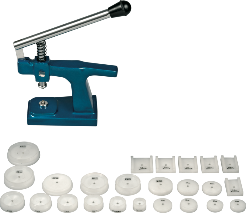 Puristin lasille 24kpl painettavat alasimet