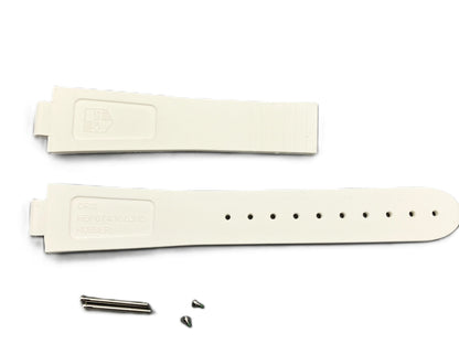 Oris 7731 Rubber strap white, no clasp 07 4 18 63NB