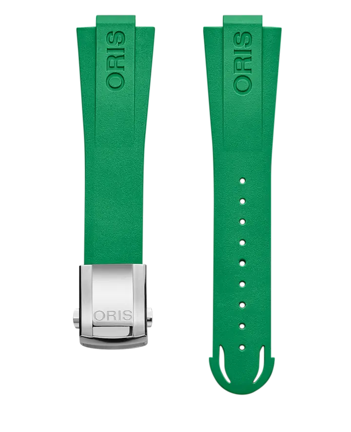 Oris 7769 kumiranneke vihreä lukolla 07 4 22 77FC