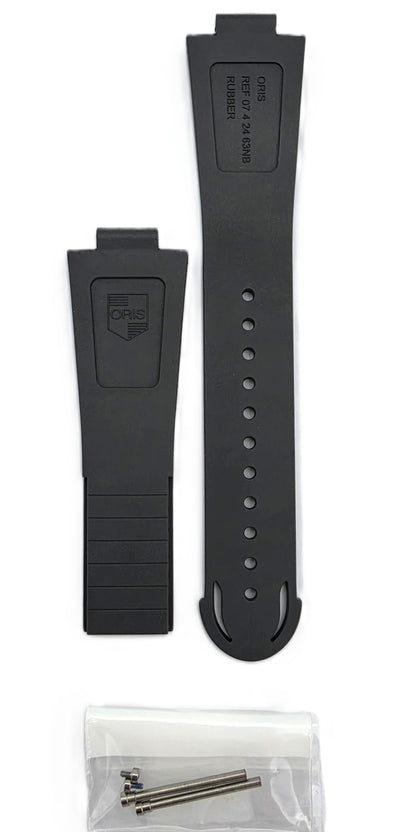 Oris 7730 kumiranneke harmaa, ei lukkoa 07 4 24 63NB