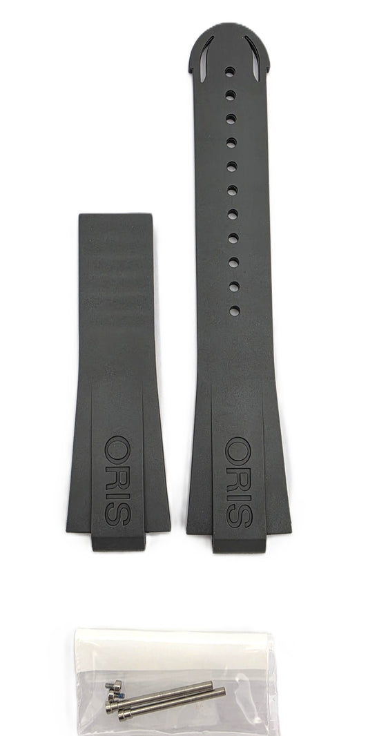 Oris 7730 kumiranneke harmaa, ei lukkoa 07 4 24 63NB
