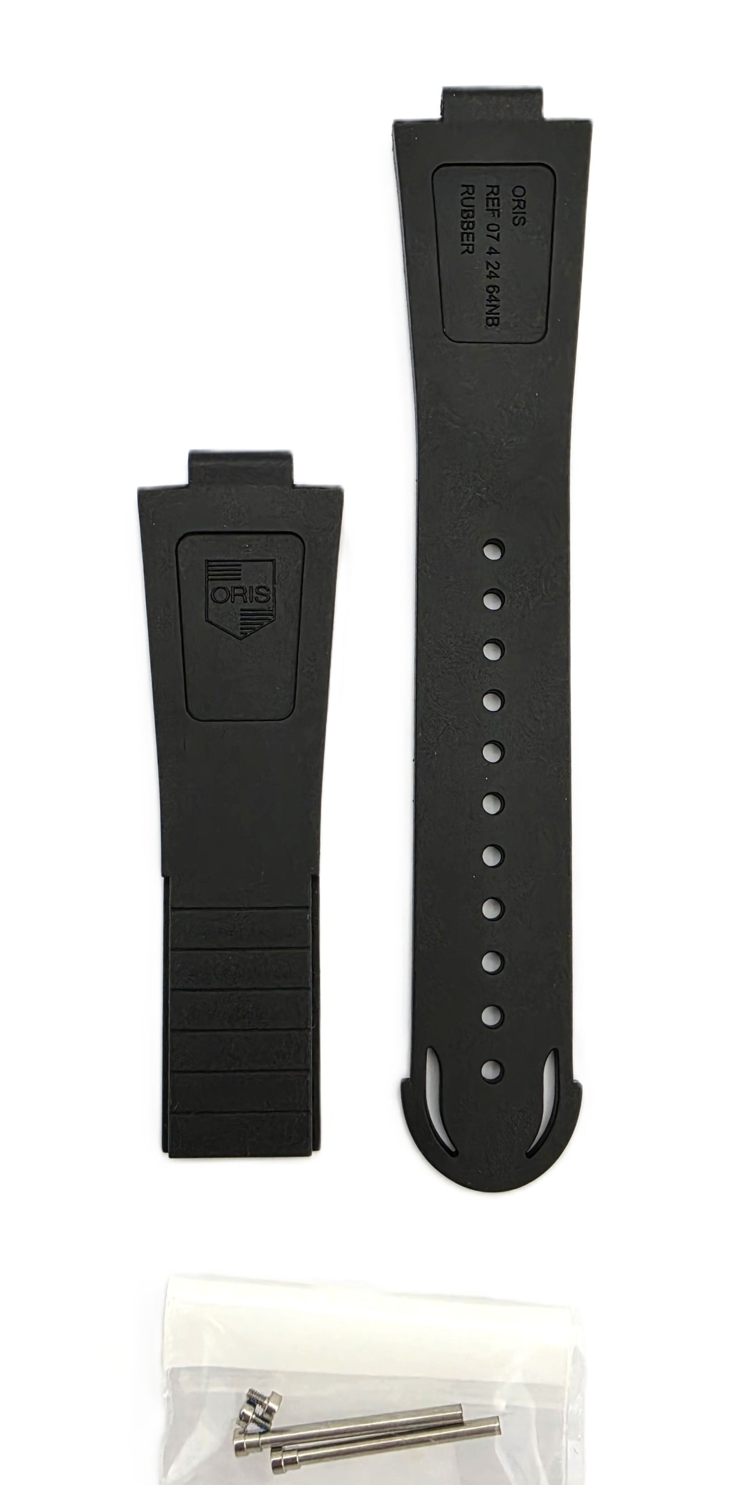 Oris 7730 Rubber strap black, no clasp 07 4 24 64NB