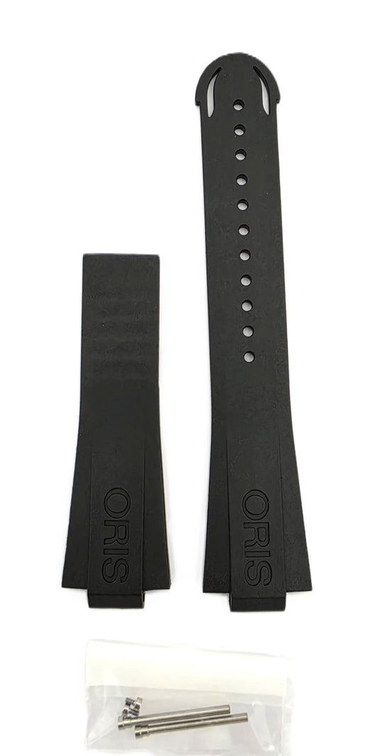 Oris 7730 Rubber strap black, no clasp 07 4 24 64NB