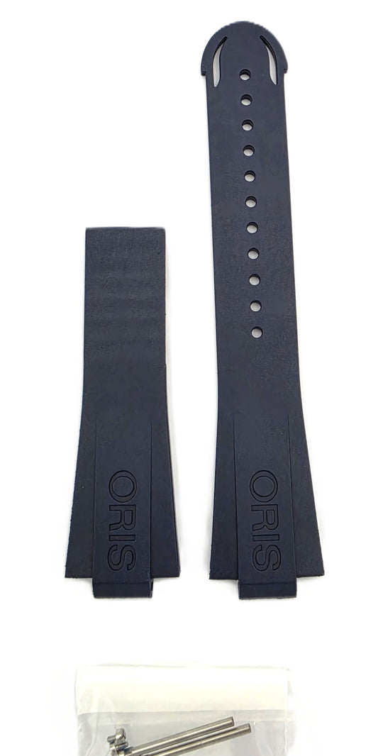 Oris 7730, 7733, 7754 kumiranneke tumman sininen, ei lukkoa 07 4 24 65NB