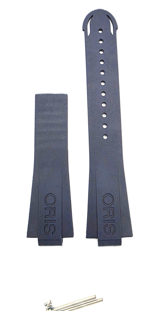 Oris 7730, 7733, 7754 kumiranneke tumman sininen, ei lukkoa 07 4 24 65NB