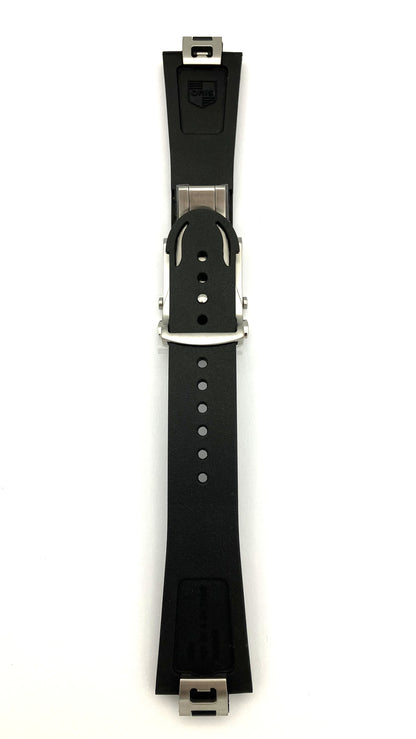 Oris 7763 Caoutchouc-strap black with clasp 07 4 24 74EB
