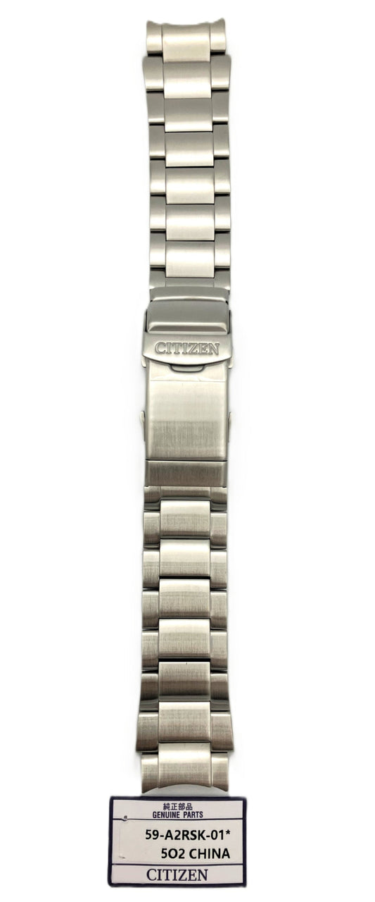 Citizen BN0165-55L, BN0167-50H teräsranneke 20mm 59-A2RSK-01 (59-S06105)