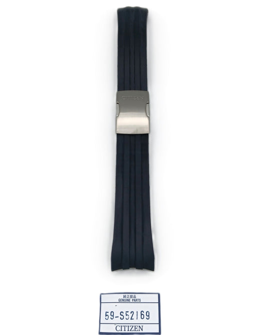 Citizen CB0021/CB0027 kumiranneke musta 23mm linkkulukolla 59-S52169