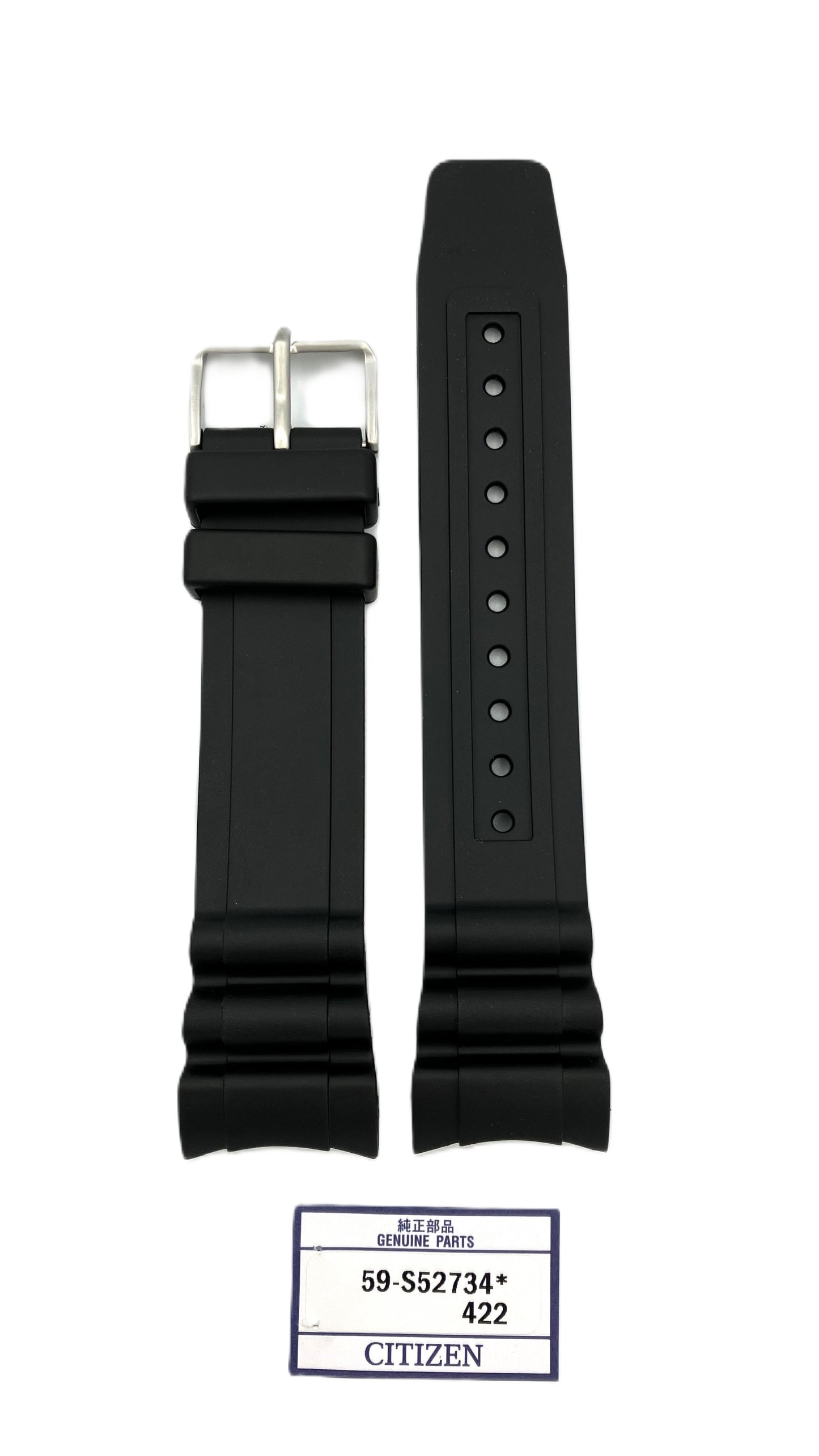 Citizen BN0100-42E kumiranneke musta 23mm 59-S52734