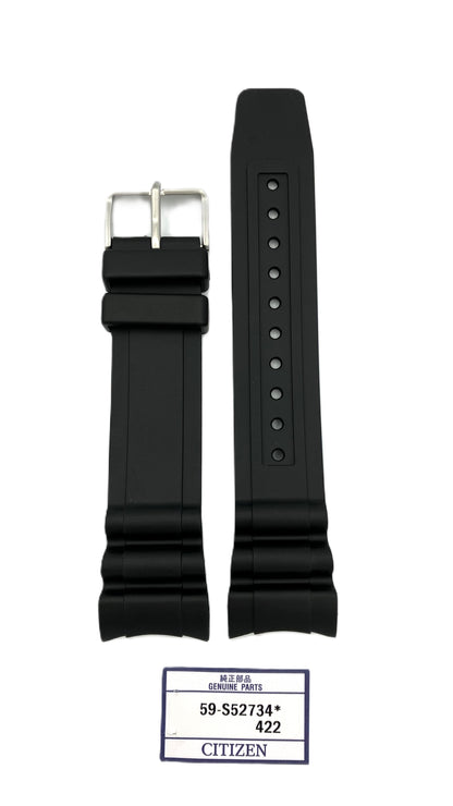 Citizen BN0100-42E kumiranneke musta 23mm 59-S52734