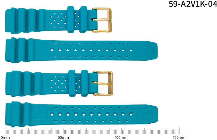 Citizen BN0162-02X kumiranneke turkoosi 20mm 59-A2V1K-04