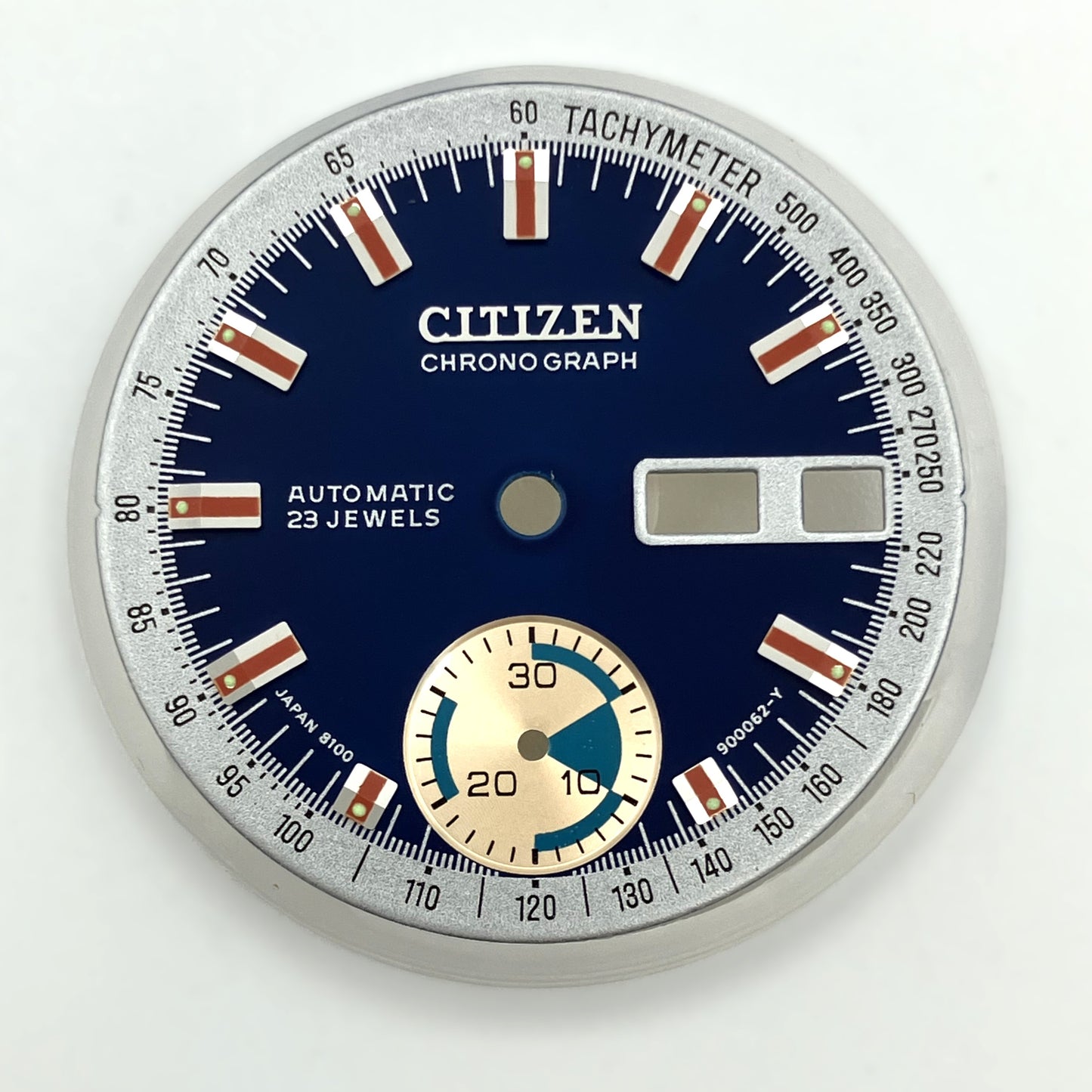 Citizen Chronograph NOS taulu sininen 6-900062 (67-9577, 4-900031)