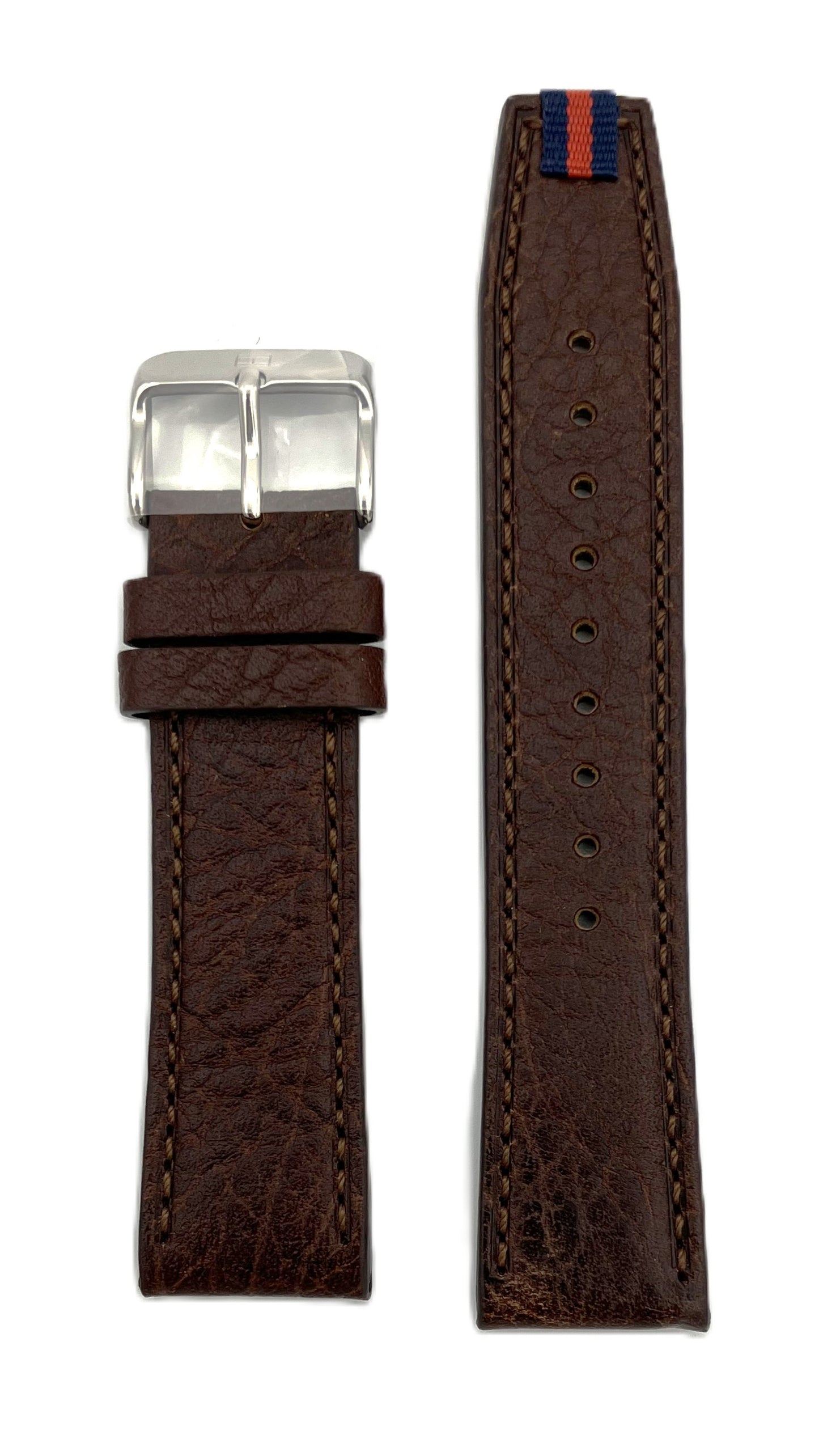 Nahkaranneke ruskea 22mm 1791275