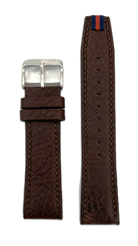 Nahkaranneke ruskea 22mm 1791275