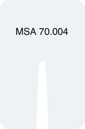 Osoittimen kohottajat 4mm taulun suojuksilla MSA05.008