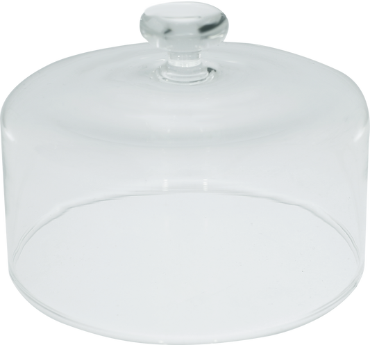 Glass anti-dust protection cover, Ø interior 90 mm