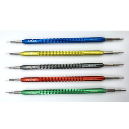 Tools for fitting and removing spring bars - Anodized aluminum, 5 colors available
