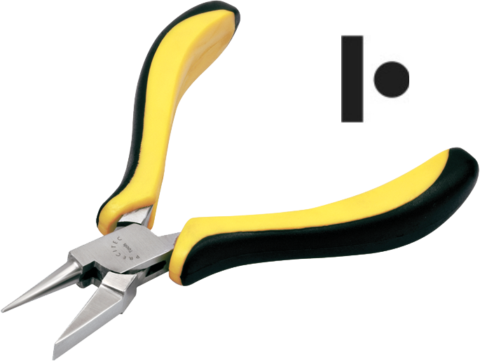 Flat/round nose pliers MSA11.807