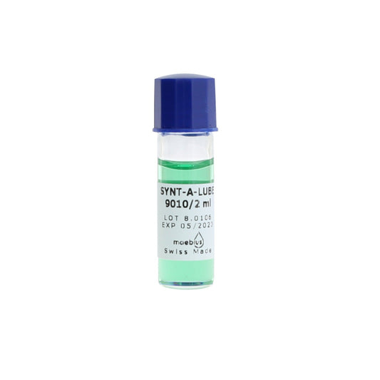 Moebius SYNT-A-LUBE 9010 synteettinen sinivihreä kellon öljy 2ml