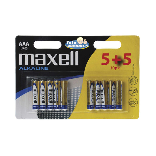 Maxell LR3 sormiparisto AAA 10kpl