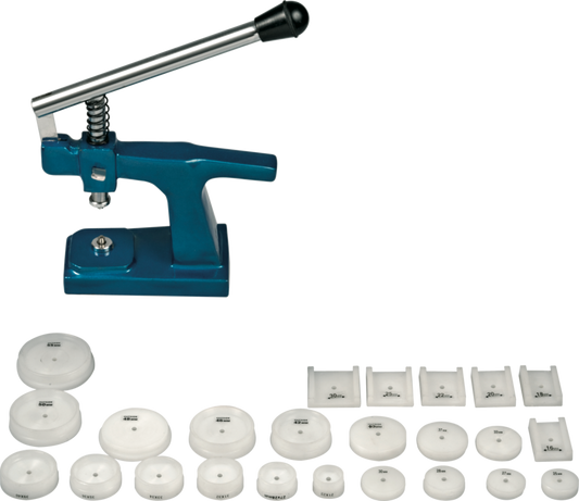 Puristin lasille 24kpl painettavat alasimet