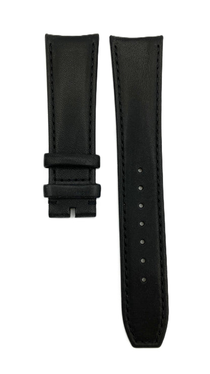 Leather strap black Raymond Weil Freelancer 22mm, no buckle SV2201-2780-R-8