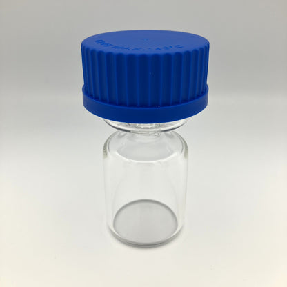 Glass bottle with steel strainer for Epilames 30 ml